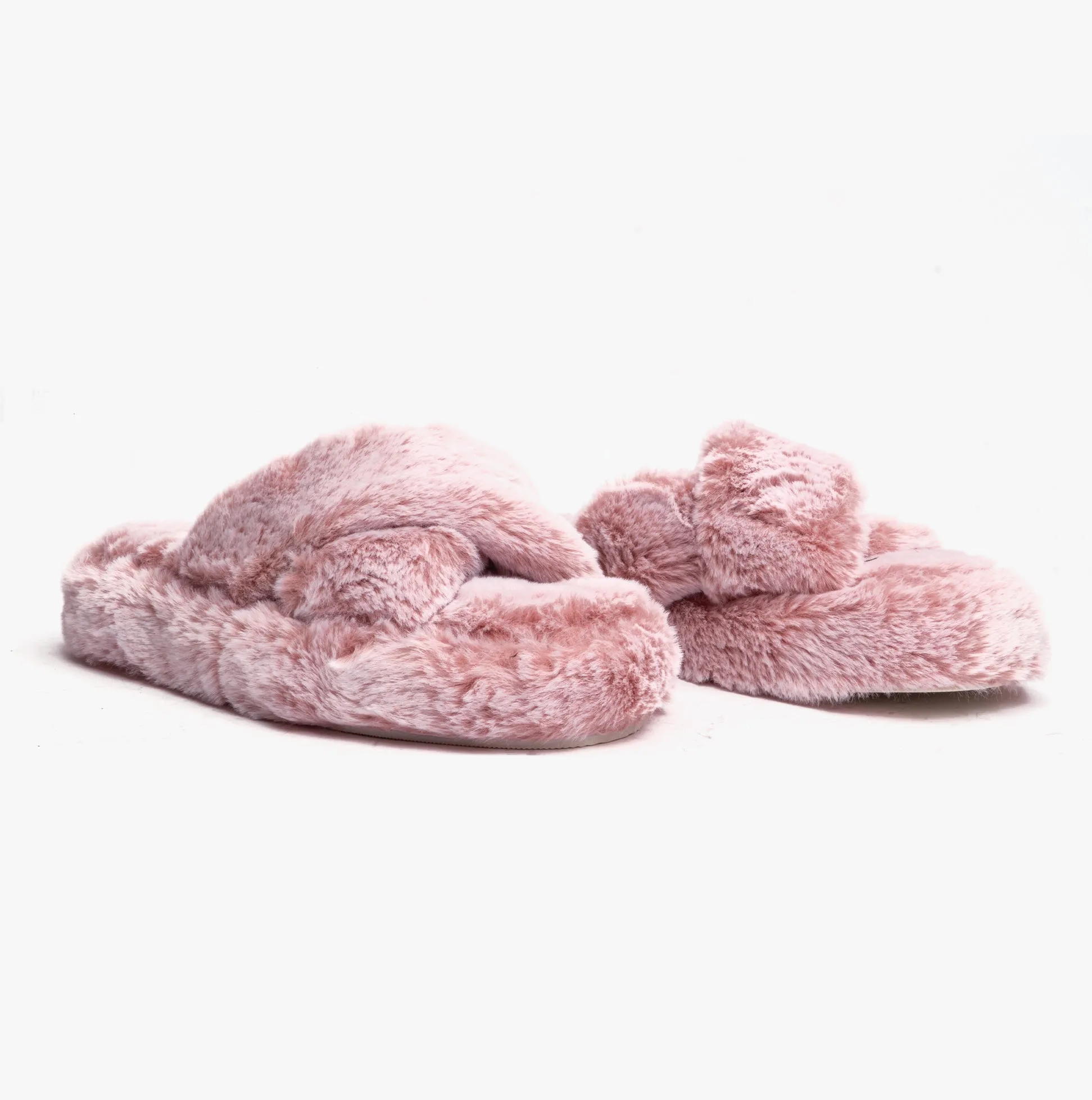 Jo & Joe COSY Womens Slippers Pink
