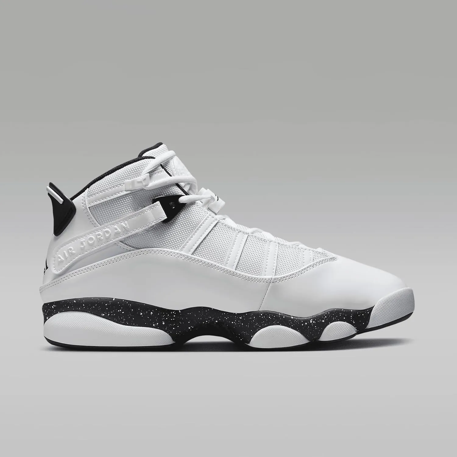 Jordan 6 Rings Men's Shoes (322992-111, White/Black-White)