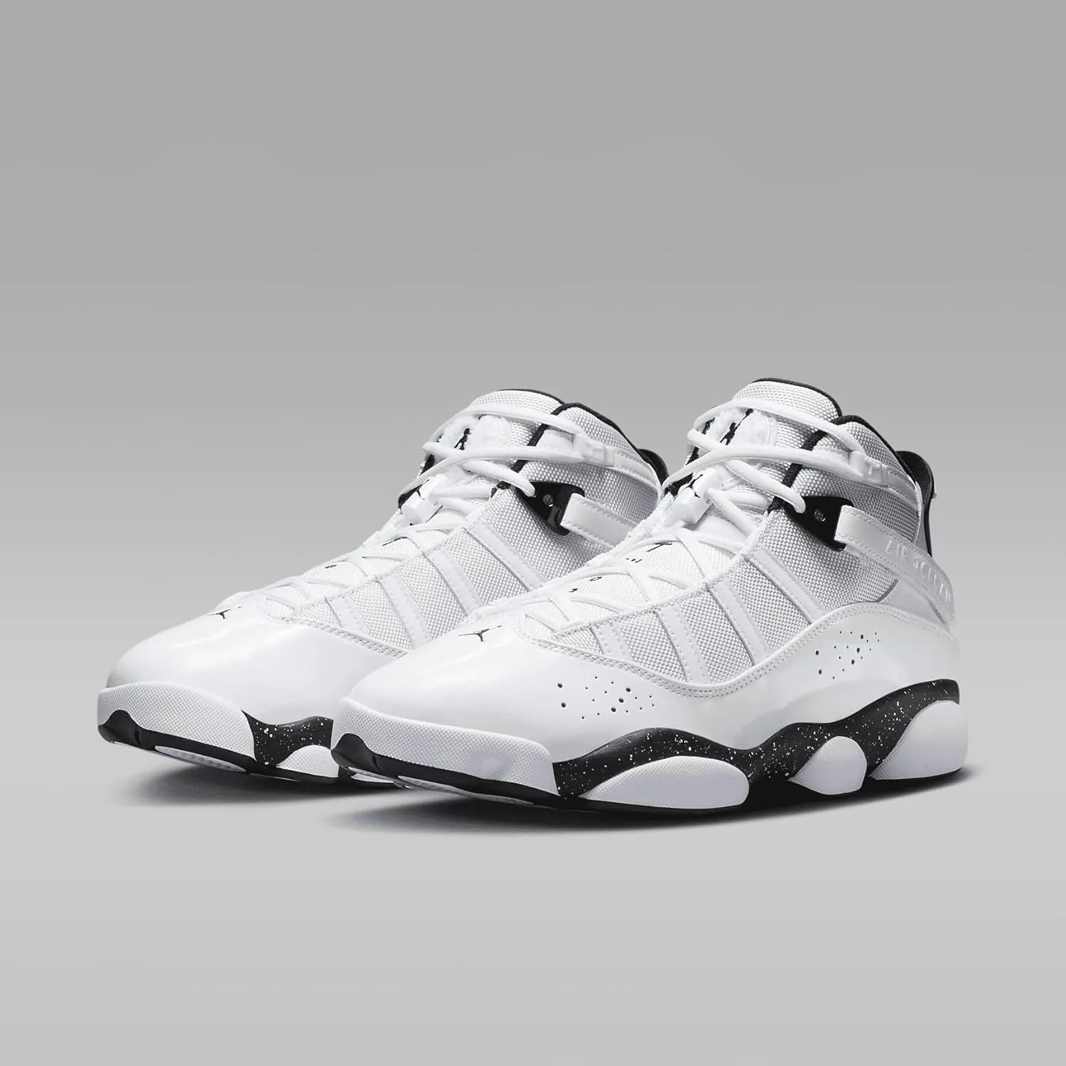 Jordan 6 Rings Men's Shoes (322992-111, White/Black-White)