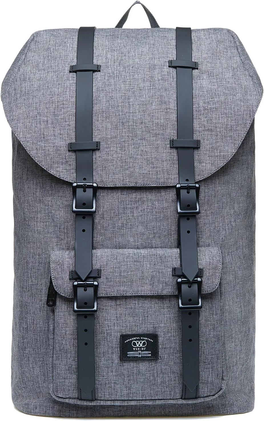 KAUKKO Laptop Outdoor Backpack College Schoolbag Bookbag Travel Hiking Rucksack fits 15-Inch Laptop