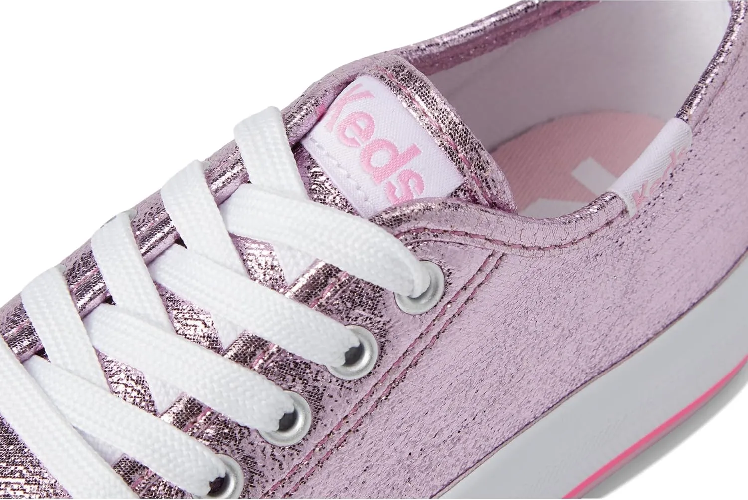 Keds Girl's Triple Up Bottom Stripe (Little Big Kid) Sneaker