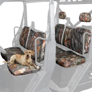KEMIMOTO 1680D Seat Covers Compatible with Ranger Crew XP 1000, UTV Seat Cover Set with Headrest Cover Compatible with 2020-2023 Polaris Ranger Crew 1000 Premium, 2017-2021 Ranger Crew XP 1000