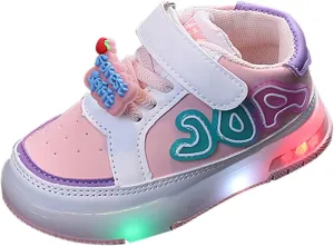 Kids Canvas Sneakers Girls and Boys Spring Summer and Autumn Children's Sports Shoes for Small Lightweight Running Shoes