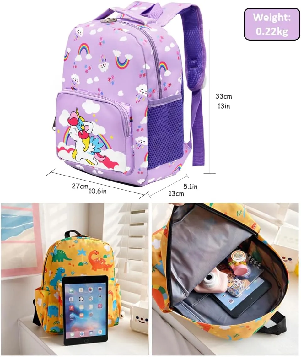 Kids Toddler Preschool Travel Backpack Cute Cartoon Backpack For Girls Boys Baby