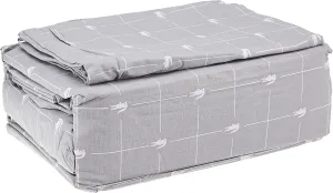 Lacoste Slice Sheet Set, Queen, Sleet