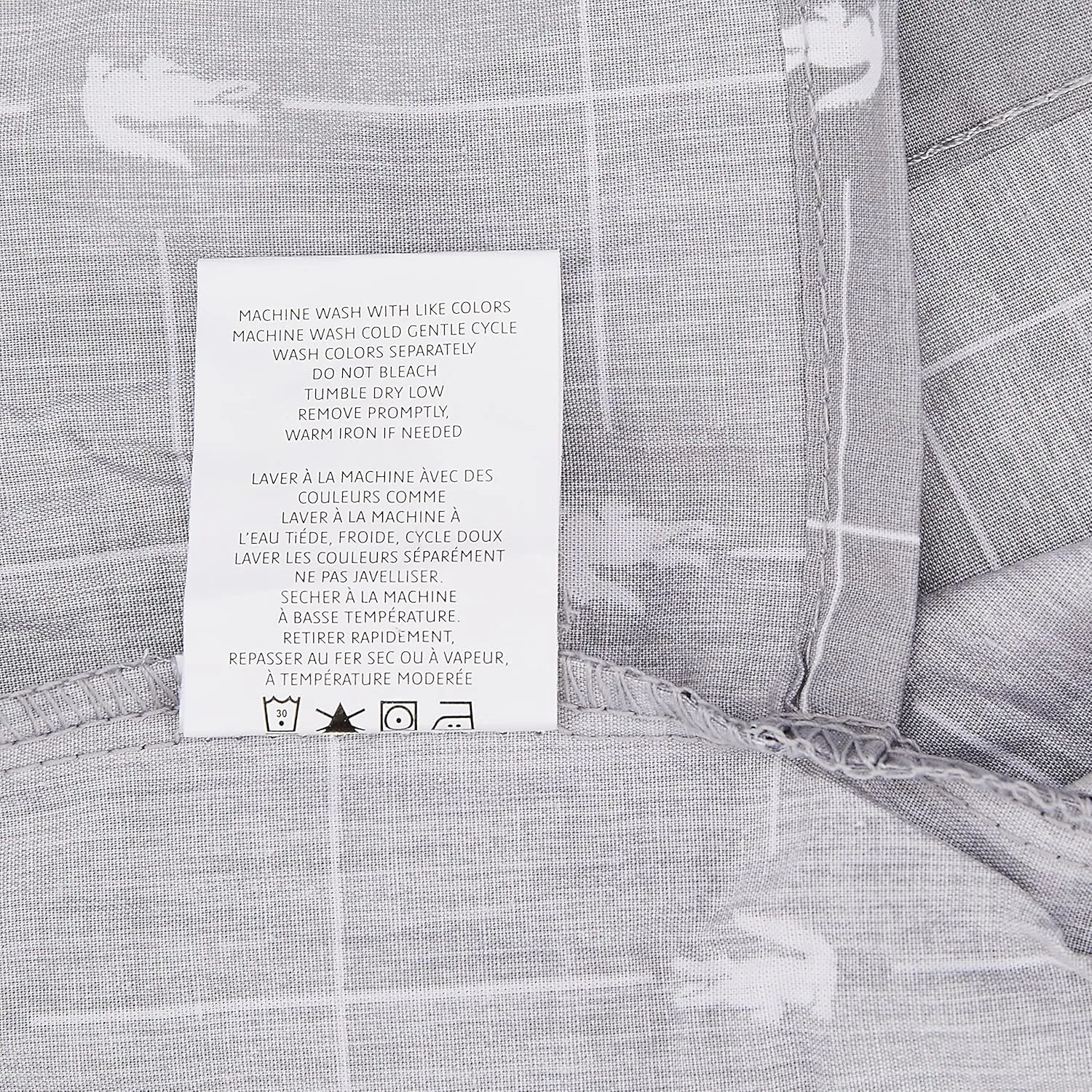 Lacoste Slice Sheet Set, Queen, Sleet