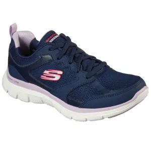 Ladies Skechers Active Flow Trainers 149305/NVY