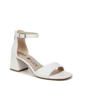 LifeStride Womens Cassidy Ankle Strap Dress Sandals Bright White 9.5 M