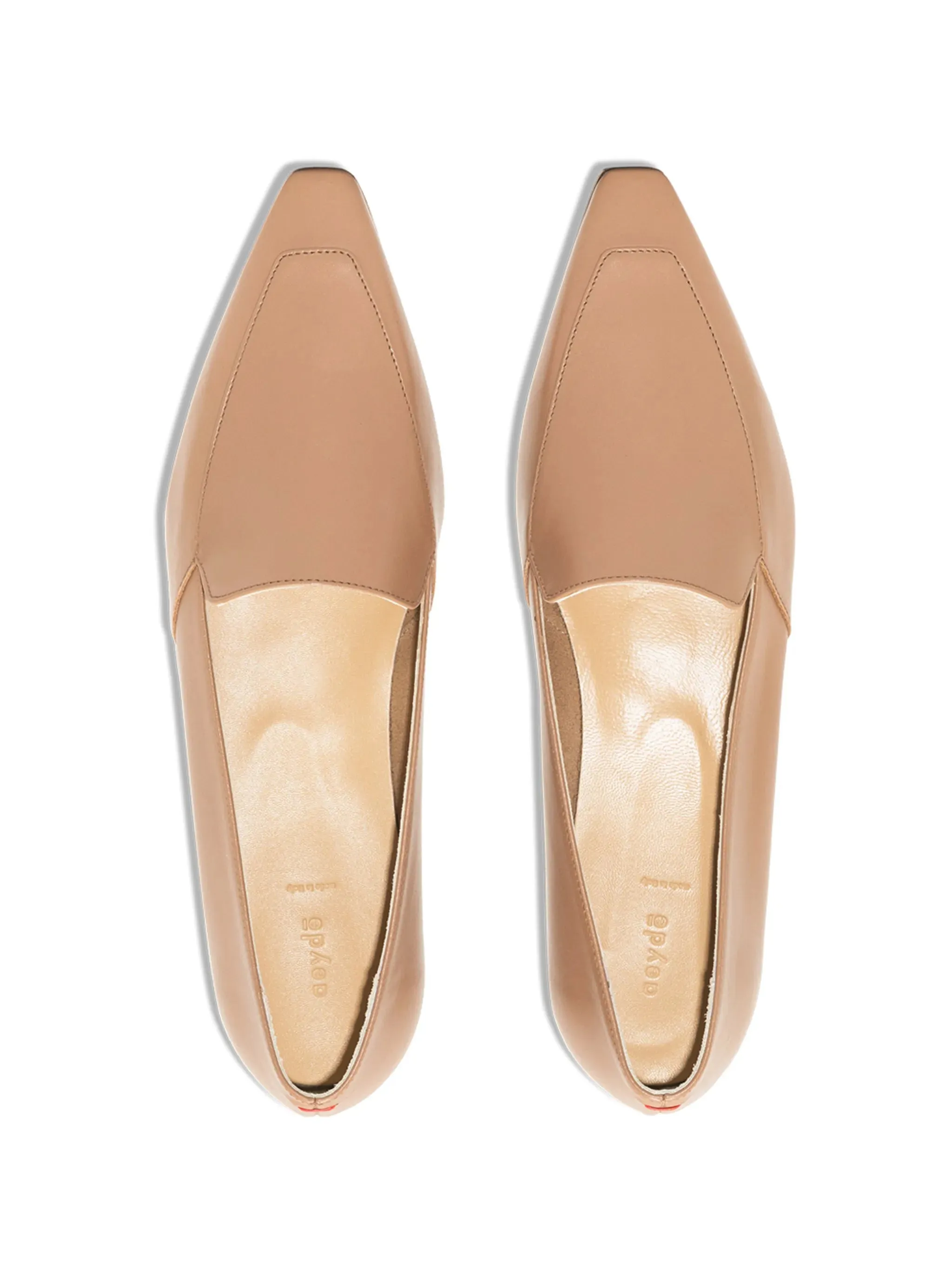 loafers Risk-free returns Aurora flat Unique leather