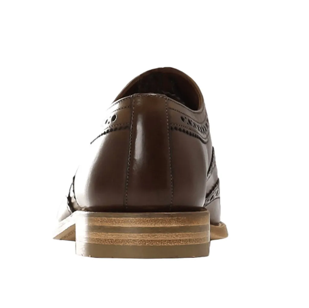 Loake Fearnley Polished Leather Men's Brogue Shoes