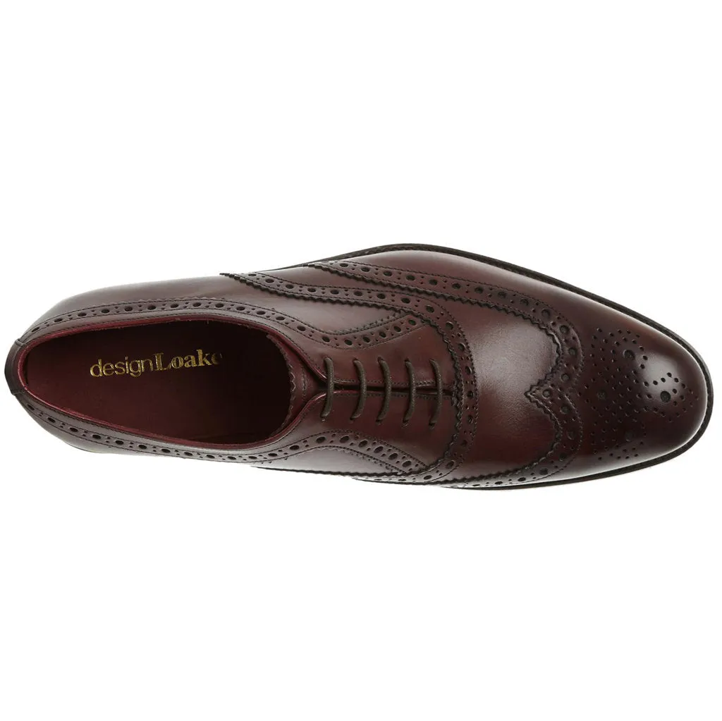 Loake Fearnley Polished Leather Men's Brogue Shoes
