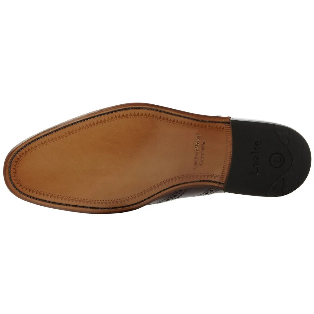 Loake Fearnley Polished Leather Men's Brogue Shoes