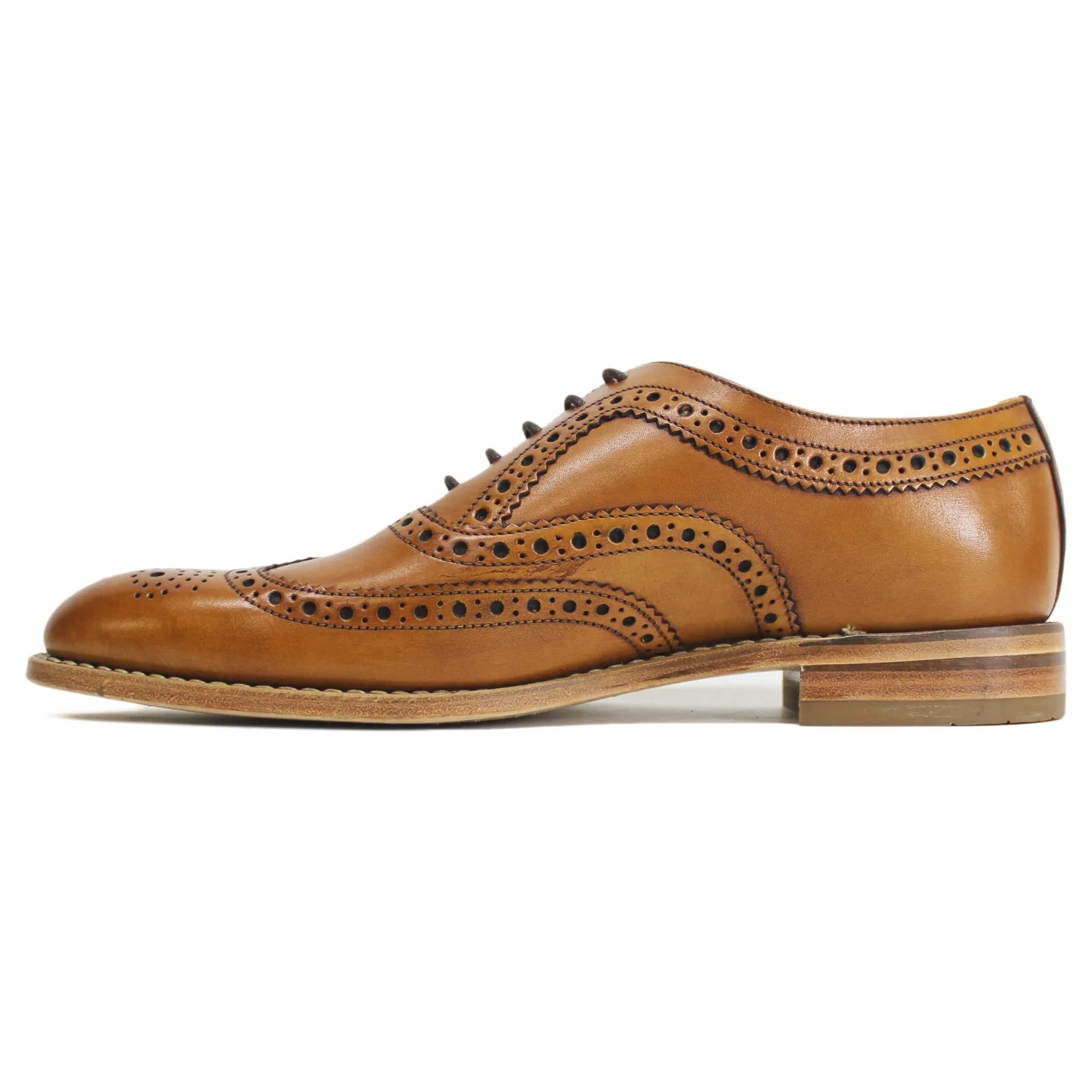 Loake Fearnley Polished Leather Men's Brogue Shoes