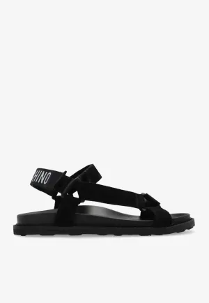 Logo Jacquard Sandals