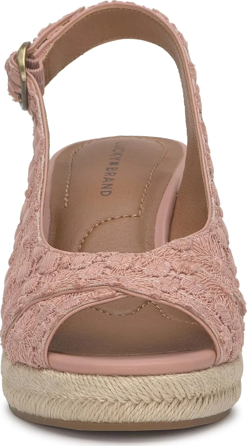 Lucky Brand Women's Cyrila Wedge Sandal
