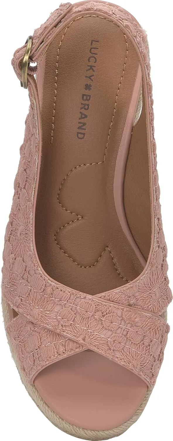 Lucky Brand Women's Cyrila Wedge Sandal
