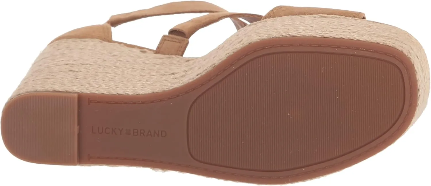 Lucky Brand Women's Rillyon Platform Wedge Sandal