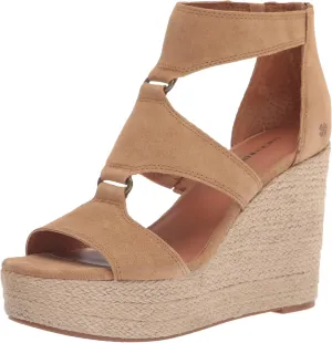 Lucky Brand Women's Rillyon Platform Wedge Sandal