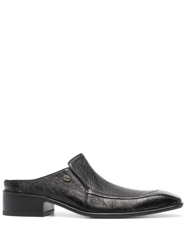 Martine Rose Leather Snout Mule