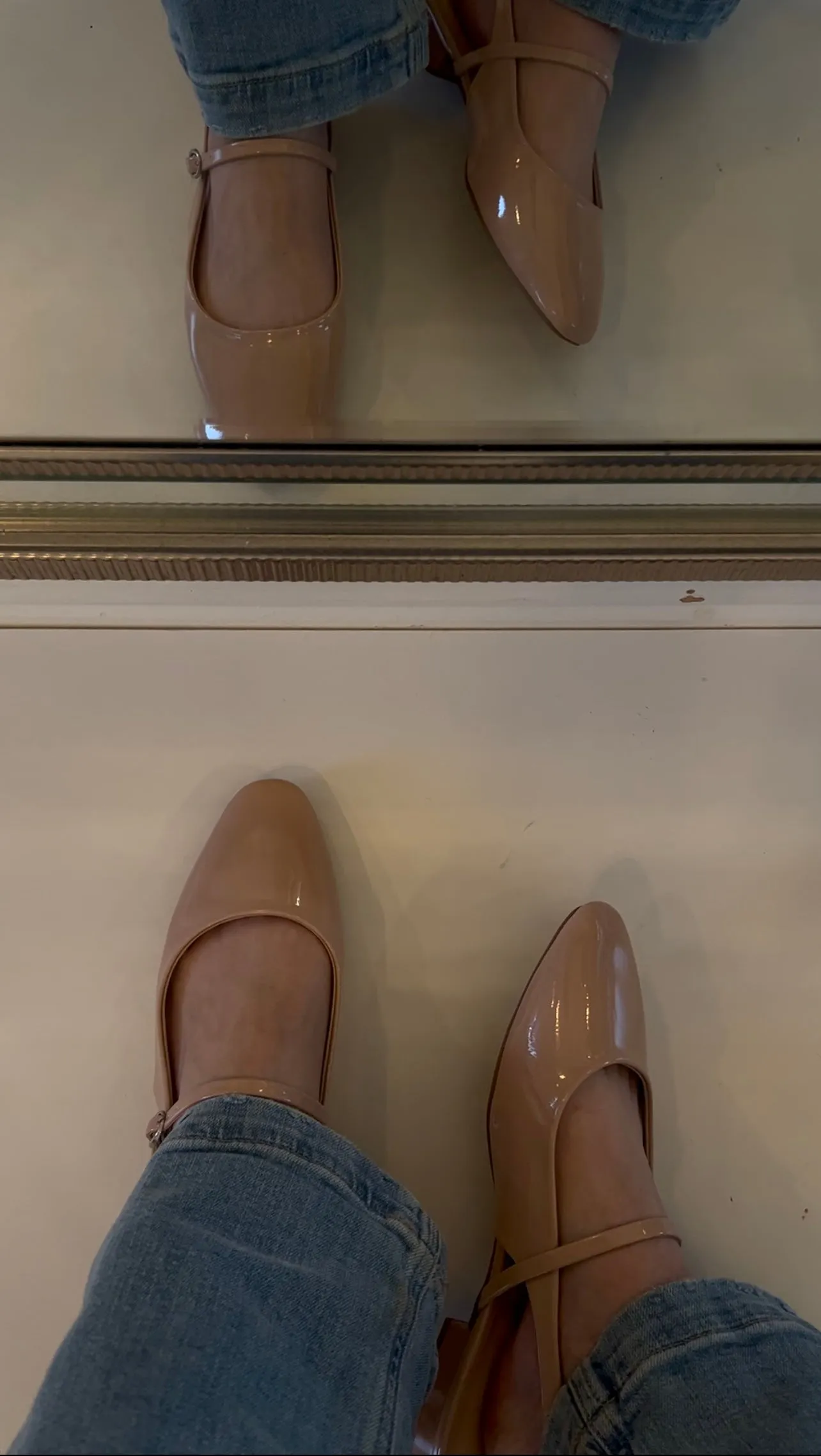 Maryjane Flat - Nude