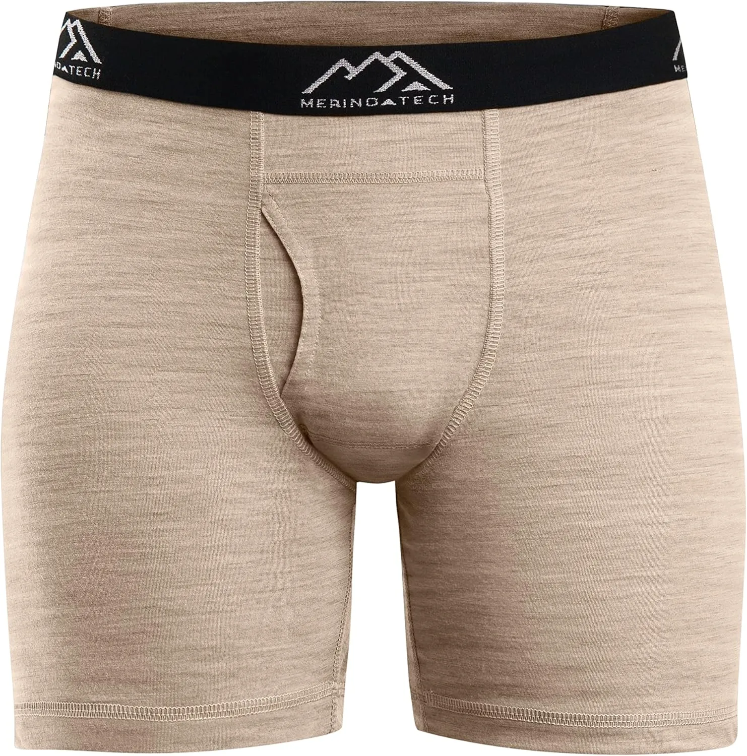 Merino.tech Merino Wool Underwear Mens - 100% Merino Wool Base Layer Boxer Briefs for Men