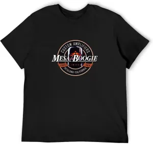 Mesa Boogie T-Shirt Printed Tee Graphic Top for Men Shirt Black
