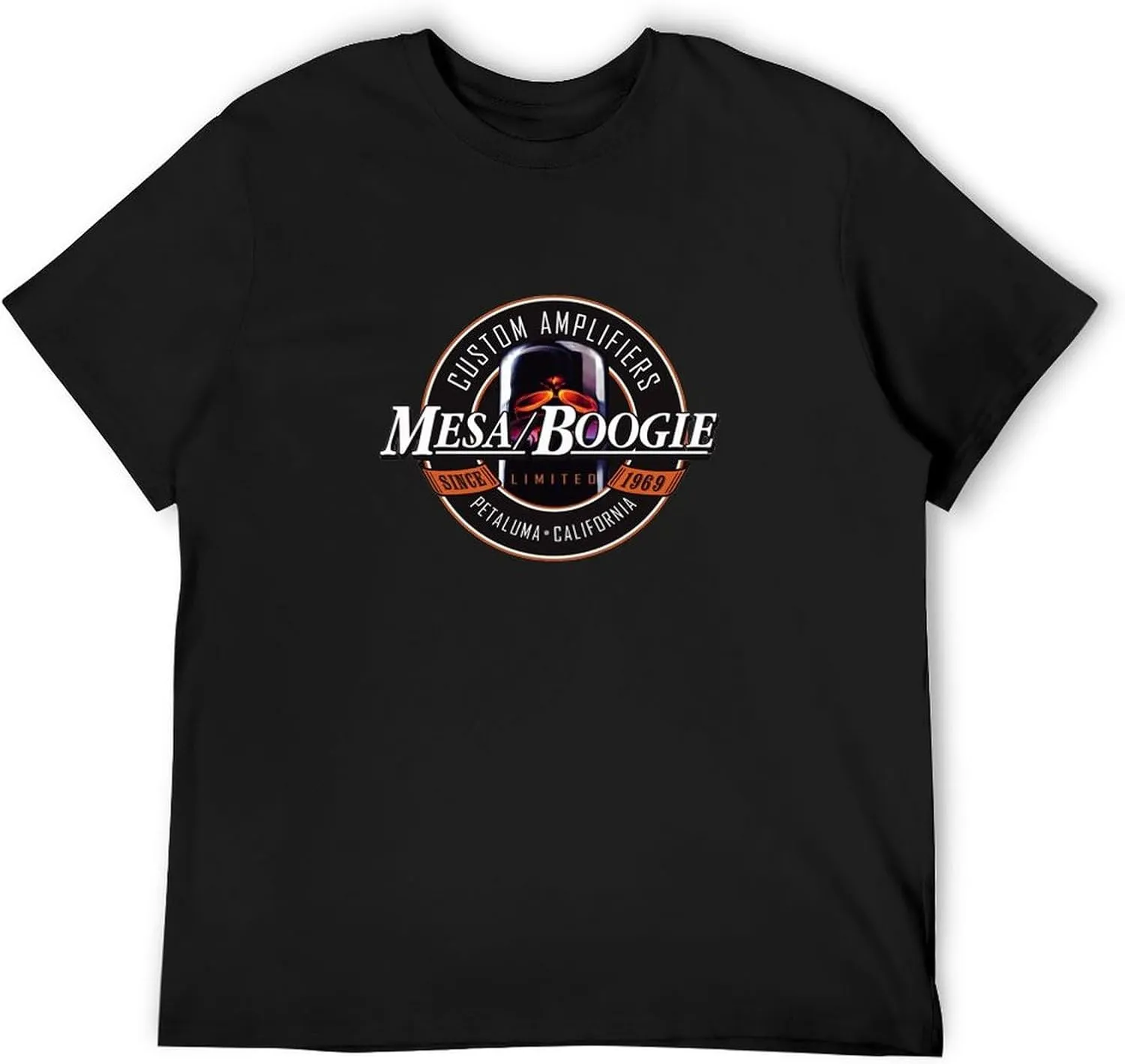 Mesa Boogie T-Shirt Printed Tee Graphic Top for Men Shirt Black