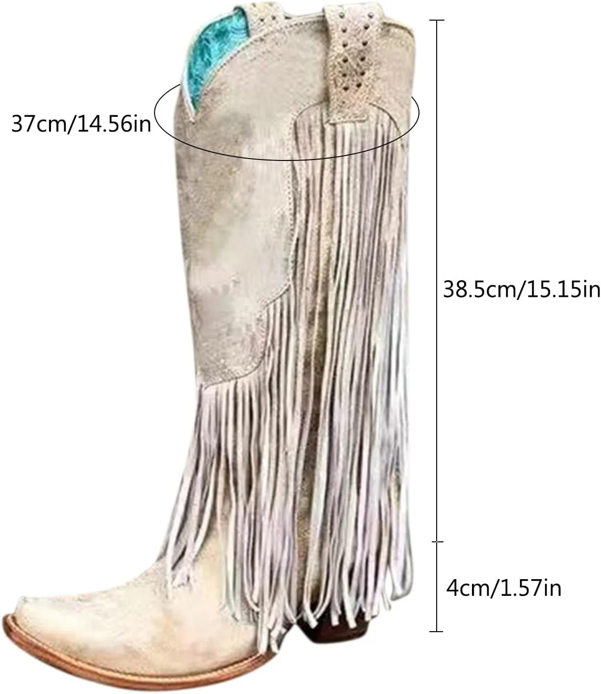 Mid Calf Rain Boots for Women Wide White Cowgirl Boots Short Heel Brown Riding Boots for Women Extra Wide Calf Women's Brown Boots Wide Mid Calf Womens Wide Width Wide Calf Brown Mid Calf Boots