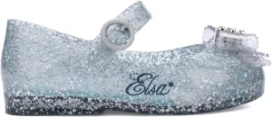 mini melissa Girl's Sweet Love   Disney Princess Mary Jane Jelly Flat for Toddlers & Babies - Jelly Shoes for Little Girls with Adjustable Strap & Side Buckle