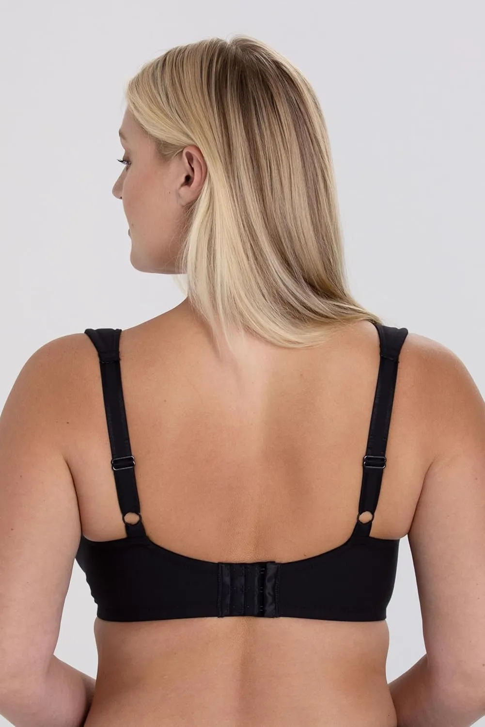 Miss Mary of Sweden Essence Non-Wired Cotton Bra with Lace Details