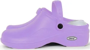 Natural Uniforms Ultralite Women's Clogs with Strap, Nursing Medical Work Mule