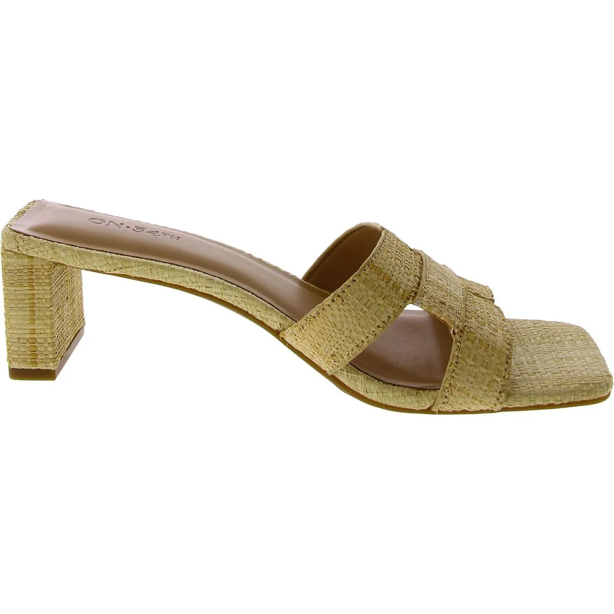 On 34th Womens BEATRIS Slip On Open Toe Mule Sandals