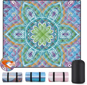 Picnic Blankets 60x80 Outdoor Anti Sand Manta De Playa Ultralight Wide Excersing Matts for Home Camp Quilts for Trailers Camping Essentials Fun Anniversary Retirement Her Friend Sister Gifts