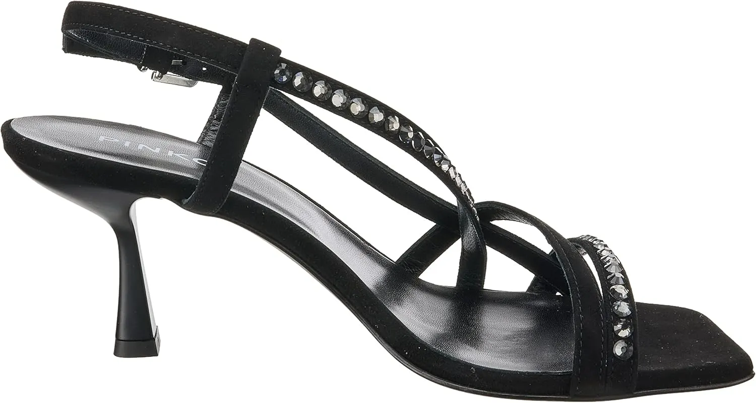 Pinko Women's Ankle-Strap Heeled Sandal