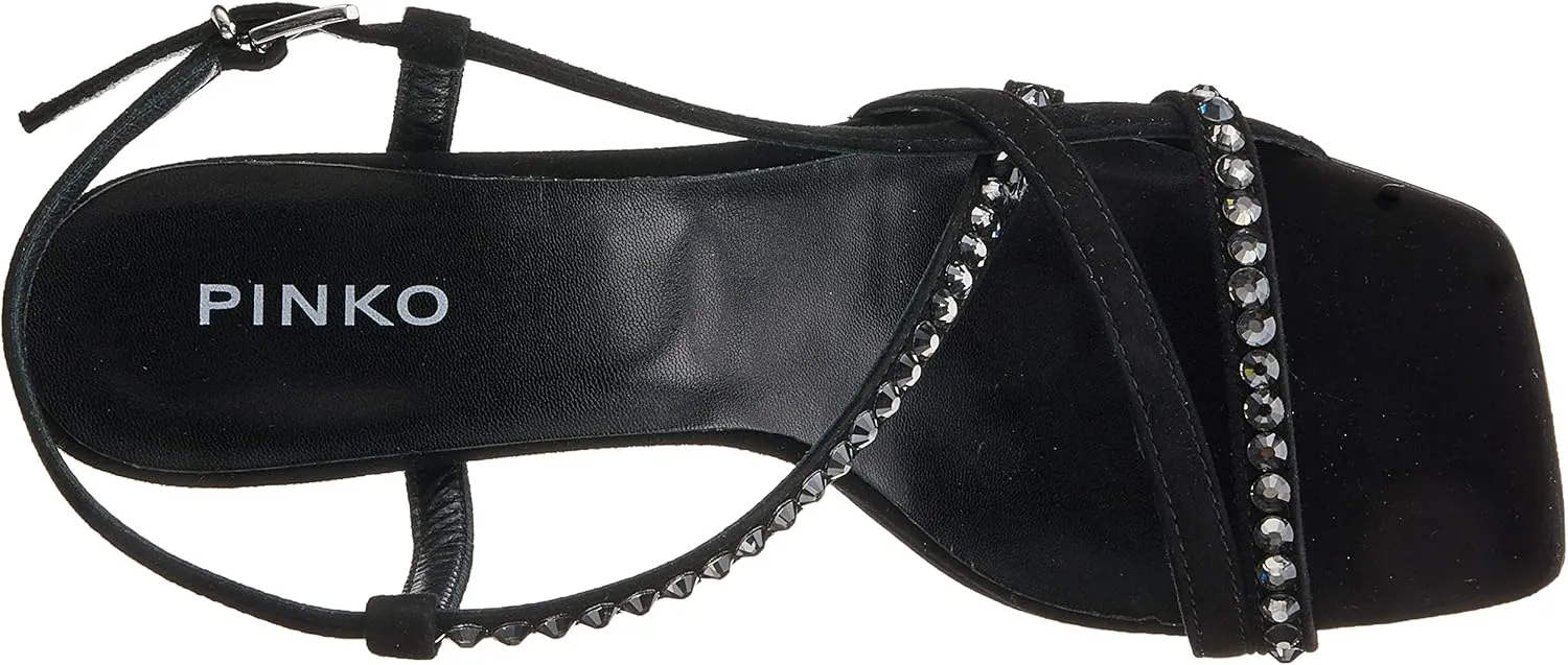Pinko Women's Ankle-Strap Heeled Sandal