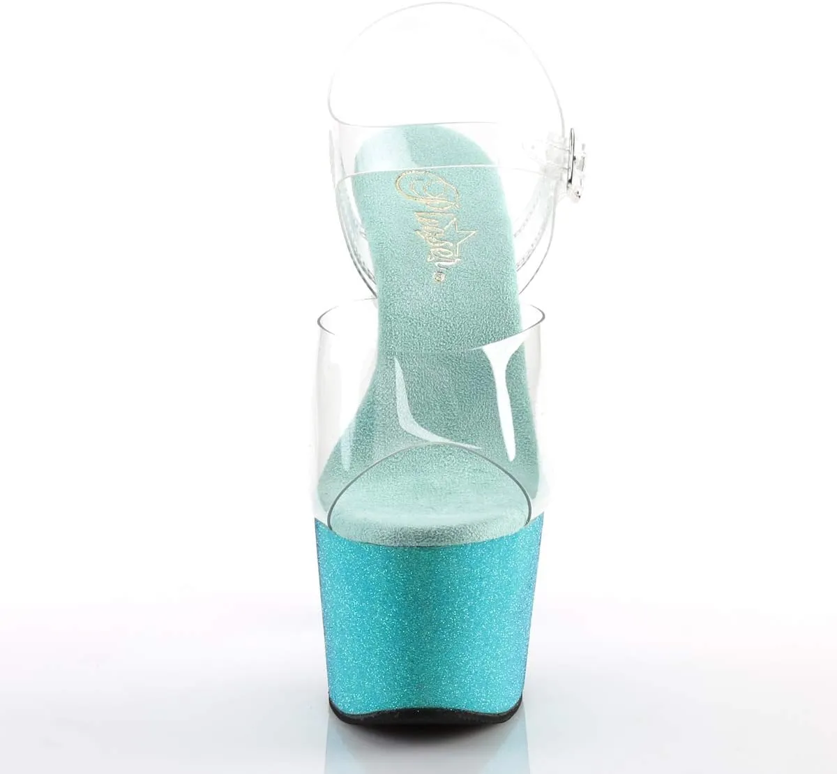 Pleaser Women's Adore-708OMBRE Ankle-Strap Sandal