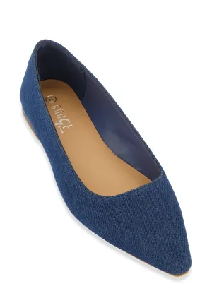 Pointed Toe Ballet Flats