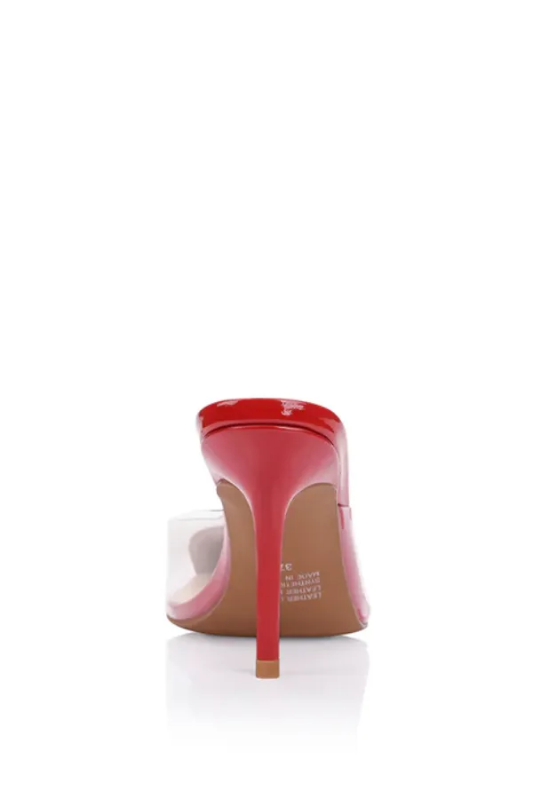 Raquel Heel Red