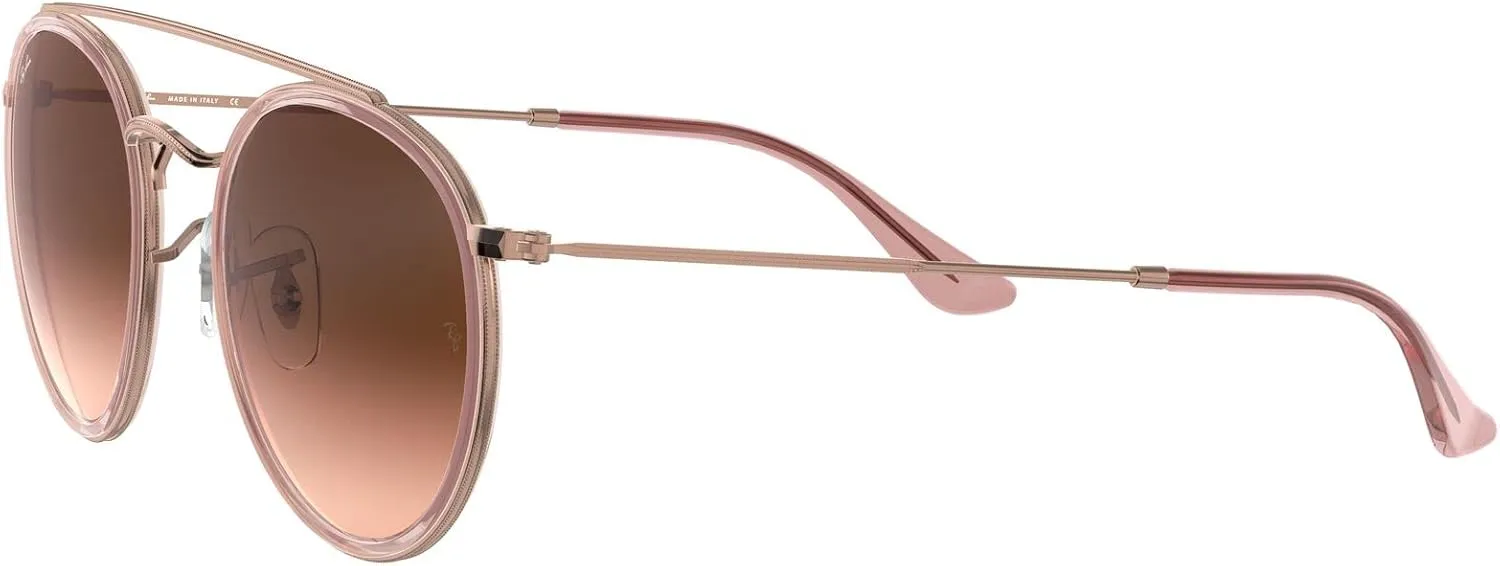 Ray-Ban RB3647N Double Bridge Round Sunglasses