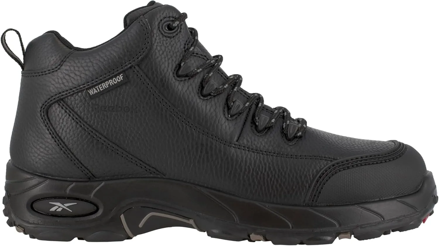 Reebok mens Tiahawk Safety Toe Waterproof Sport Work Industrial Construction Boot, Black, 12 X-Wide US