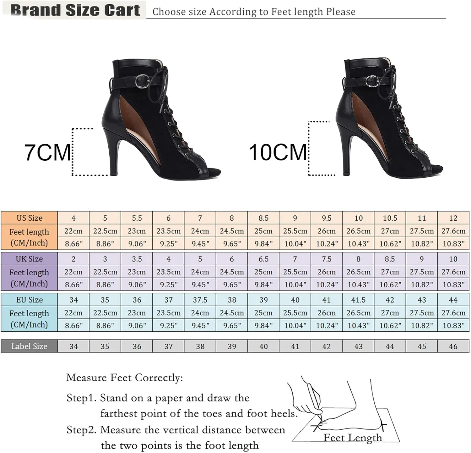 Roimaash 7/10CM Heels Women Burju Dance Shoes Lace up