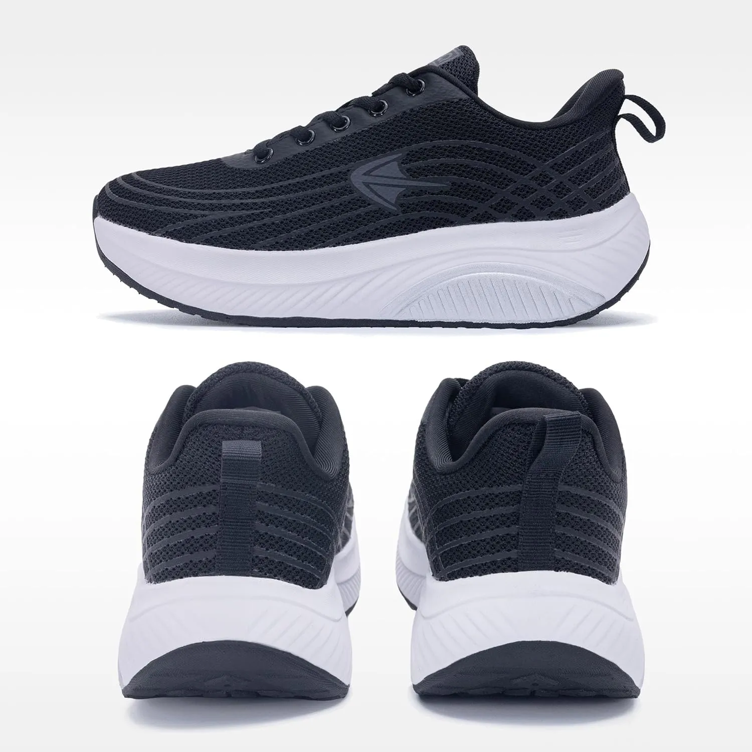 RomenSi Wide Toe Box Shoes Women Arch Support Walking Shoes Comfortable Wide Width Tennis Sneakers for Plantar Fasciitis Relief US 6-11
