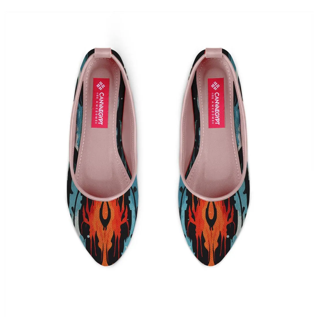 Rose Round Toe Shoe Flaring
