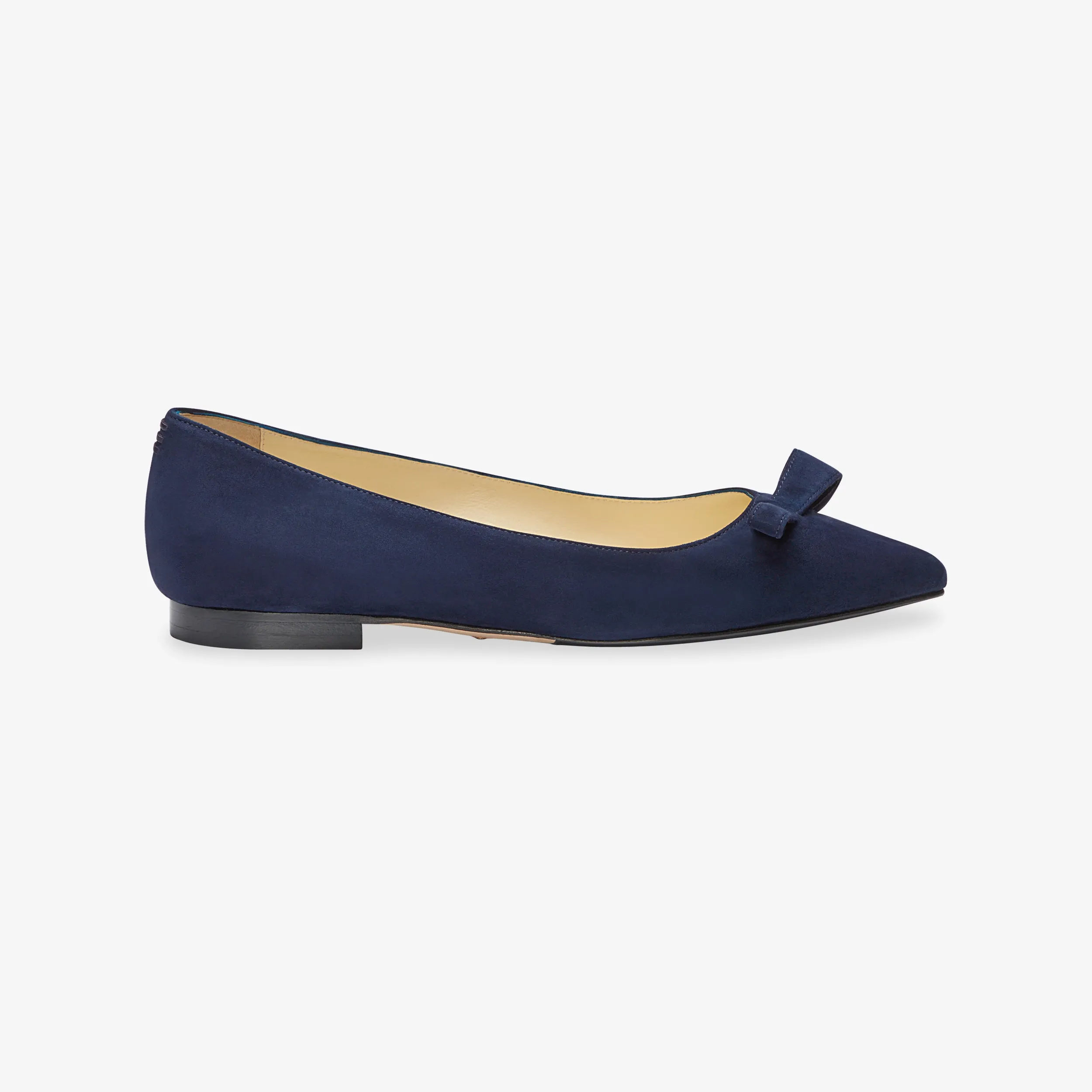 Sarah Flint Natalie Flat :: Navy Suede