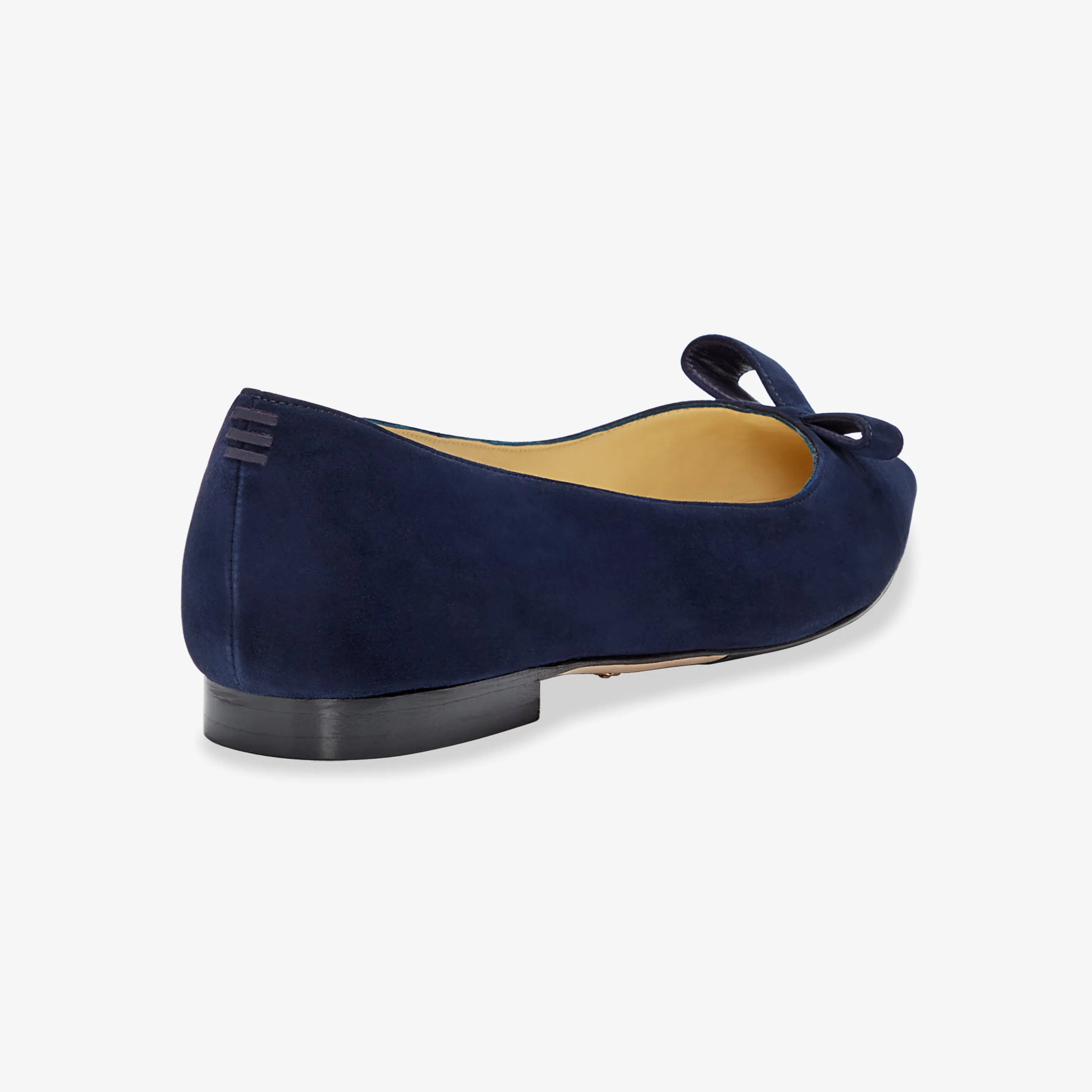 Sarah Flint Natalie Flat :: Navy Suede