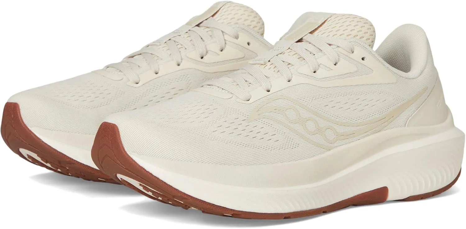 Saucony Women's Echelon 10 Sneaker, RYE/Gum, 8