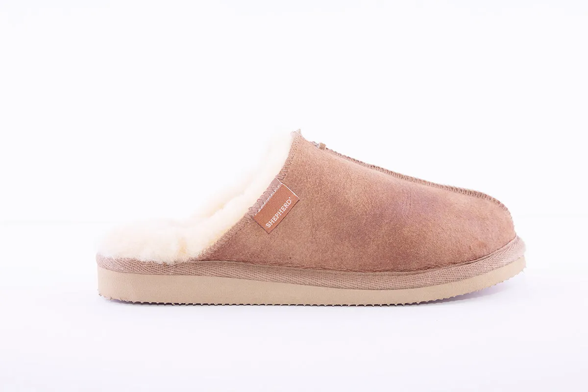 SHEPHERD - KARLA MULE SLIPPER - COGNAC