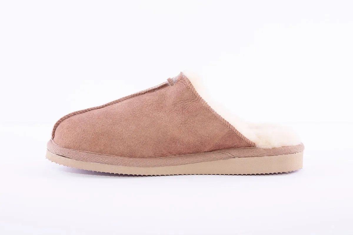 SHEPHERD - KARLA MULE SLIPPER - COGNAC