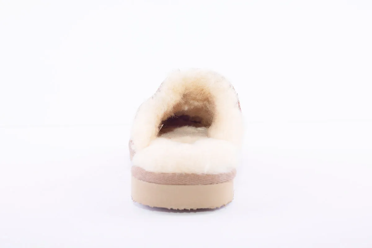 SHEPHERD - KARLA MULE SLIPPER - COGNAC