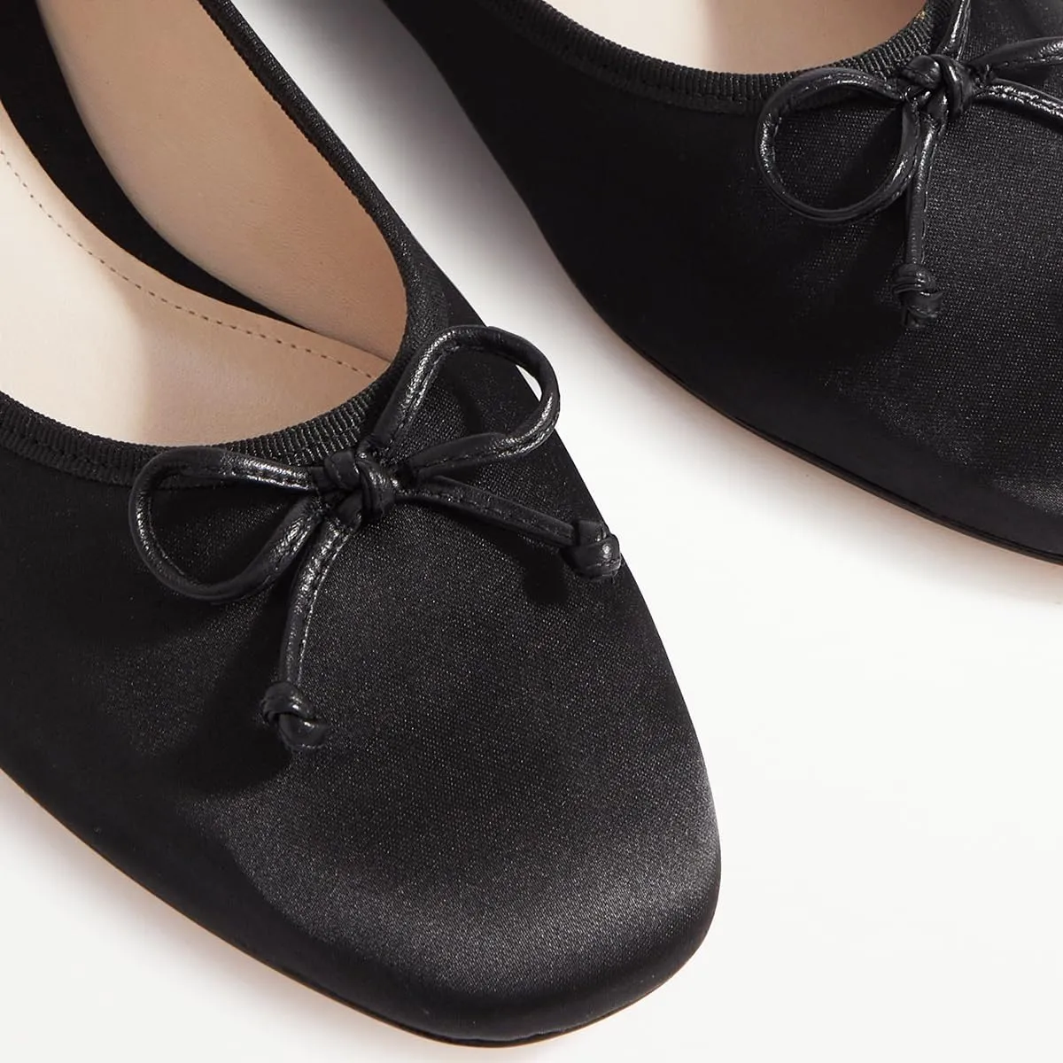 SHODENSE Women Satin Flats Shoes Bow Square Closed Toe Slip On Ballet Flats Slip On Comfortable Flat Heel Office Work Shoes Girls Driving Flats Club Church Spring Fall Dance Dress Flats 4-11 M US